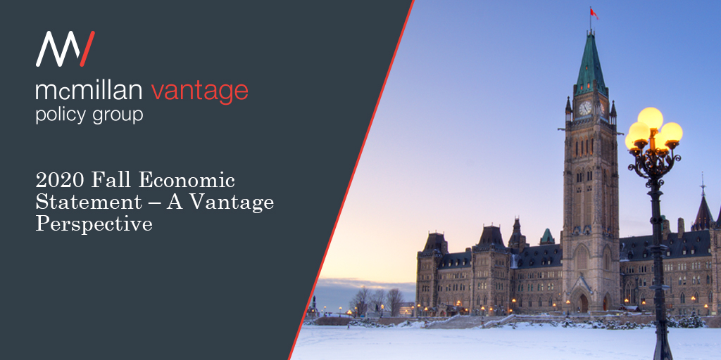 The Fall Economic Statement: A Second Wave (of Spending) - A Vantage ...